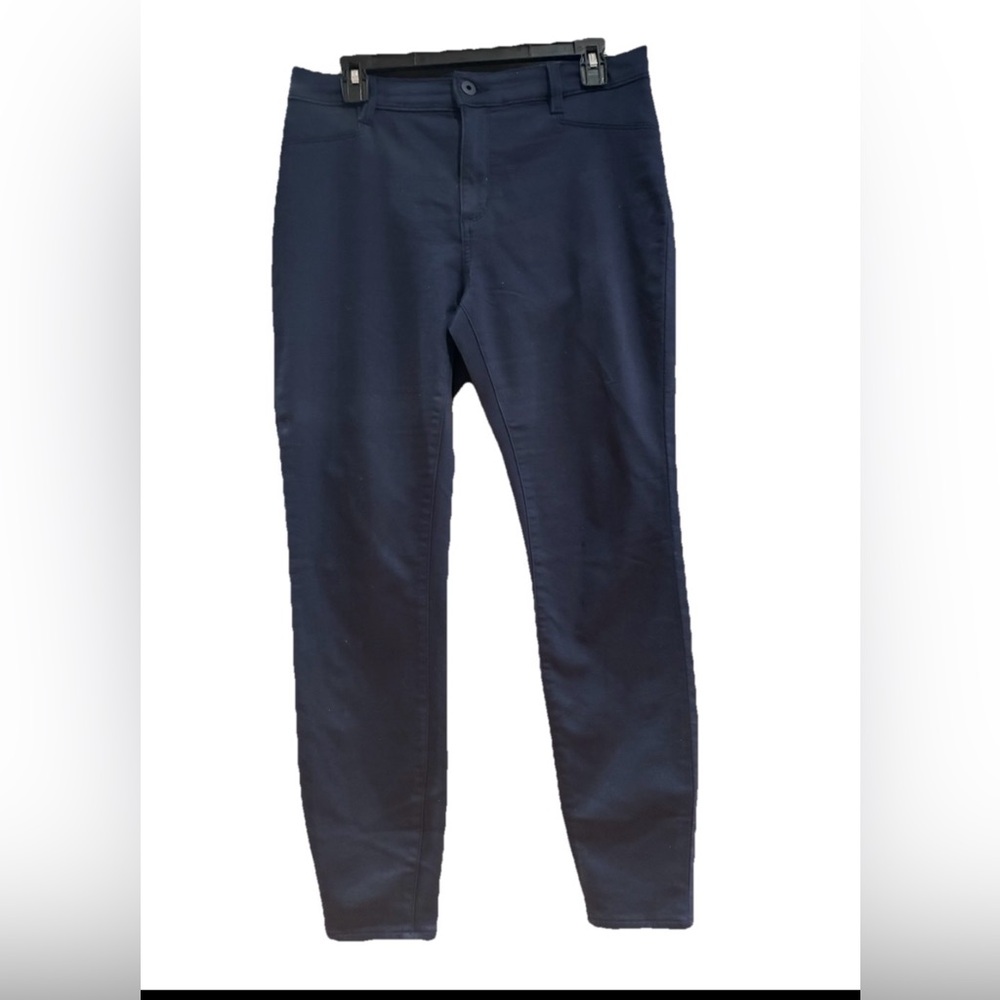 GAP Women’s Stretch Skinny Twilight  Dark Blue Tapered Pants, Size 8